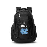 MOJO Black North Carolina Tar Heels Personalized Premium Laptop Backpack