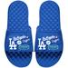 Men's ISlide Royal Los Angeles Dodgers Collage Slide Sandals