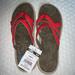 Columbia Shoes | Columbia Red Strappy Sandals Size 9 New With Tags | Color: Red | Size: 9