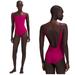 Lululemon Athletica Swim | Lululemon Waterside Chevron One Pc Swimsuit Nwt | Color: Pink | Size: S