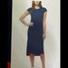 Jessica Simpson Dresses | Jessica Sampson Navy Blue Jersey T-Shirt Dress Size Medium Nwt Hi Low Hem | Color: Blue | Size: M