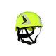 3M SecureFit X5000 Safety Helmet, Vented, Reflective, CE, Hi-Viz Green, X5014V-CE