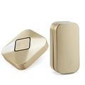 Wireless Doorbell Cordless Door Chime Wireless Doorbell Without Battery Home Smart Doorbell Kit 58 Melody and 4 Level Volume IP44 Waterproof Level Long Distance Transmission (gold) Door Bell Ringer Do