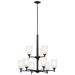 Kichler Lighting Shailene 26 Inch 9 Light Chandelier - 43672BK