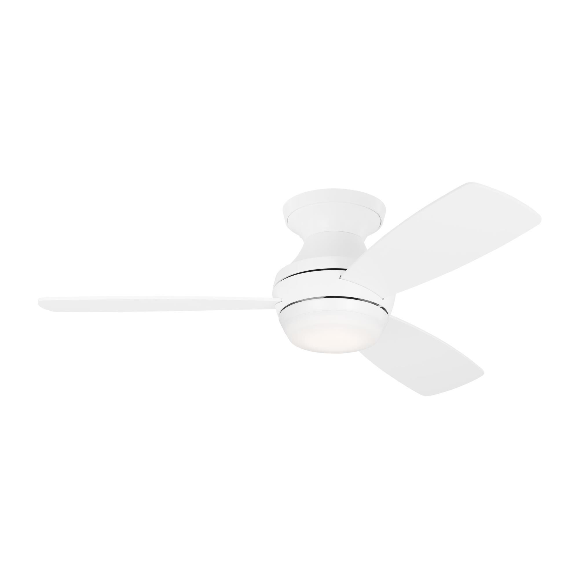 Visual Comfort Fan Collection Ikon 44 Led 44 Inch Ceiling Fan with Light Kit - 3IKR44RZWD