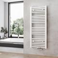 Sèche-Serviettes de plomberie, Radiateur Porte-Serviettes 100 x 40 cm Blanc 356W Seche Serviette