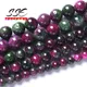 Pierre de jade Tourmaline colorée de 6 8 10 12mm perles rondes en vrac pour la fabrication de