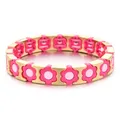 ZMZY-Bracelets Boho pour filles processus d'émail document en or fleurs roses bracelet à