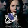 Bagues en pierre bleue pour femmes The Vampire Diaries Elena Gilbert bijoux de film