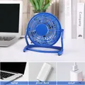 Ventilateur de bureau rotatif à 180 degrés Mini refroidisseur USB Portable DC 5V pour ordinateur