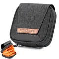 K & F Concept – sac de rangement pour filtre d'objectif à 4 fentes avec poche intérieure pochette