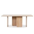 Table à manger en bois 200x100cm bois clair
