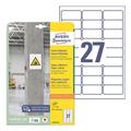 Papier-Etiketten stark haftend 63,5 x 29,6 mm weiß, Avery Zweckform