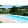 Einbaupool Infinity® Bay mit Überlauf 4,0x8,0m