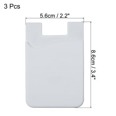 Cellphone Card Holder, Smartphone Back Card Sleeve with Back Adhesive