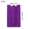 Cellphone Card Holder, Silicone Stand Card Sleeve with Back Adhesive