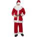 72" Life-Size Plush Santa Claus Standing or Sitting Christmas Figure