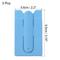 Cellphone Card Holder, Silicone Stand Card Sleeve with Back Adhesive