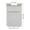 Cellphone Card Dual Layer Holder, Adhesive Back Phone Pouch Sleeve