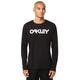 Oakley Unisex-Erwachsene Mark Ii Long Sleeve Tee 2.0 T-Shirt, schwarz/weiß, X-Large