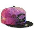 Men's New Era Pink/Black Chicago Bears 2022 NFL Crucial Catch 59FIFTY Fitted Hat