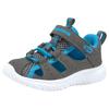 Sandale KANGAROOS "KI-Rock Lite EV", Gr. 25, blau (steel, grau, brilliant, blau), Synthetik, Textil, sportlich, Schuhe