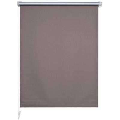 Seitenzugrollo LIEDECO Gr. 4, grau (stone), B:45cm H:150cm, Polyester, Rollos Image