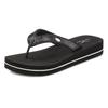 Badezehentrenner VENICE BEACH, Damen, Gr. 40, schwarz, Obermaterial: 100% Textilmaterial. Futter: 100% Textilmaterial. Decksohle: 100% Synthetik. Laufsohle: 100% Synthetik, Glitzer, unifarben, casual, Schuhe, Sandale, Pantolette, Badeschuh...