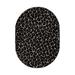 Black/Gray 144 x 0.5 in Area Rug - Rosdorf Park Bejo Animal Print Indoor/Outdoor Area Rug Nylon | 144 W x 0.5 D in | Wayfair