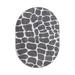 Gray/White 216 x 144 x 0.5 in Living Room Area Rug - Gray/White 216 x 144 x 0.5 in Area Rug - Everly Quinn Crocodile Light Grey Area Rug For Living Room, Dining Room, Kitchen, Bedroom, Kids, Made In USA | Wayfair