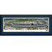 Ebern Designs Indianapolis Motor Speedway Panoramic Print Metal in Blue/Gray/Green | 13.5 H x 40 W in | Wayfair 55D096BBEEF84646A7C3527CADF57A4C