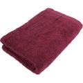 Drap de bain 100x150 pure - Rouge Bordeaux