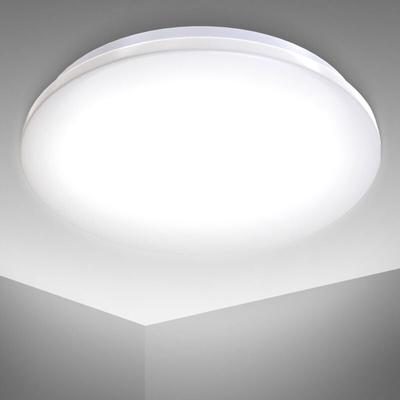 Led Deckenlampe Badezimmer 12W Bad-Lampen IP44 4000K Bad Deckenleuchte 230V weiß