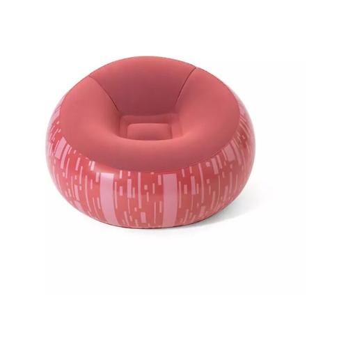 Aufblasbarer Sessel in rot für Innen & Außen