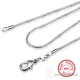 Collier timbre en argent 925 pour femme bijoux fantaisie collier pour document salle JO1 mm 16