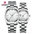 CHENXI Montres Pour Couple Mode Décontracté Acier Inoxydable Couple Montres Paire Hommes Et Femmes