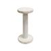 Farmhouse White Spool Candleholder 10.75"