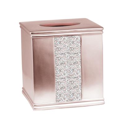 Sinatra Tissue Box by POPULAR BATH in Blush