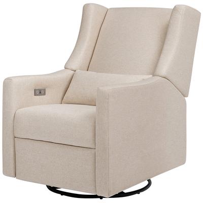 Babyletto Kiwi Electronic Glider Recliner w/ USB - Performance Beach Eco-Weave