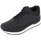 BRAVE SOUL Mens Mid Top Flat Trainers Lace up Ankle Boots Shoes Black UK 9