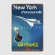 New York ConULAir France Metal Plaque Poster Cinéma Salon Plaques Home Retro 18 Sign Posters