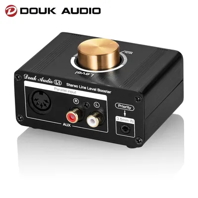 Douk Audio L1 Mini amplificateur de niveau de ligne stéréo amplificateur de signal audio préampli