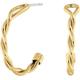 Tommy Hilfiger Jewelry Creolen für Damen aus Edelstahl Gelbgold - 2780687