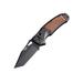 Hogue SIG K320 AXG Classic Folding Knife 3.5in Black Cerekote Finish CPM-S30V Tanto Black/Walnut Handle 6061-T6 Hard-Anodized Aluminum Handle 36367