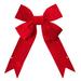 Vickerman Velvet Outdoor Structural Bow in Red | 24 H x 7 W x 30 D in | Wayfair L131324