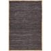 Brown/White 108 x 72 x 0.5 in Area Rug - Highland Dunes Aurand Handmade Handwoven Jute/Sisal Area Rug in Brown/Beige Jute & Sisal | Wayfair