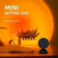 Mini lampe Led USB à l'effigie du soleil luminaire décoratif d'intérieur lumière changeante entre