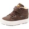 Sneaker KANGAROOS "Kavu III", Gr. 23, braun, Synthetik, sportlich, Schuhe, gefüttert