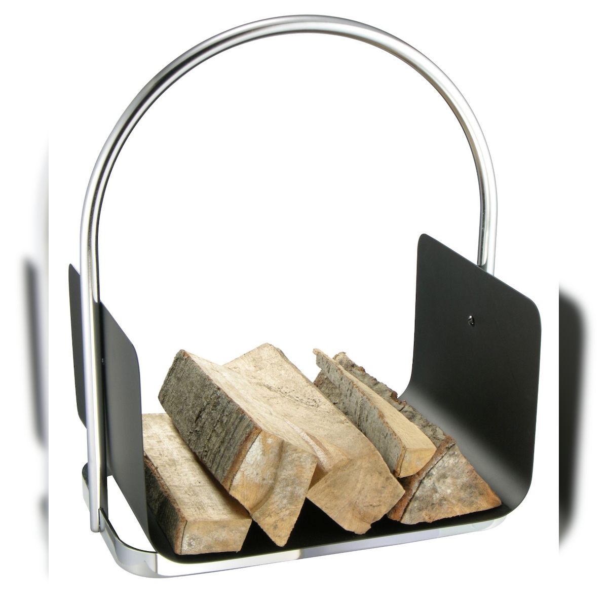 Gravidus Kaminholz Tragekorb & Besteck Image