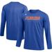 Men's Jordan Brand Royal Florida Gators Logo Practice Performance Long Sleeve T-Shirt